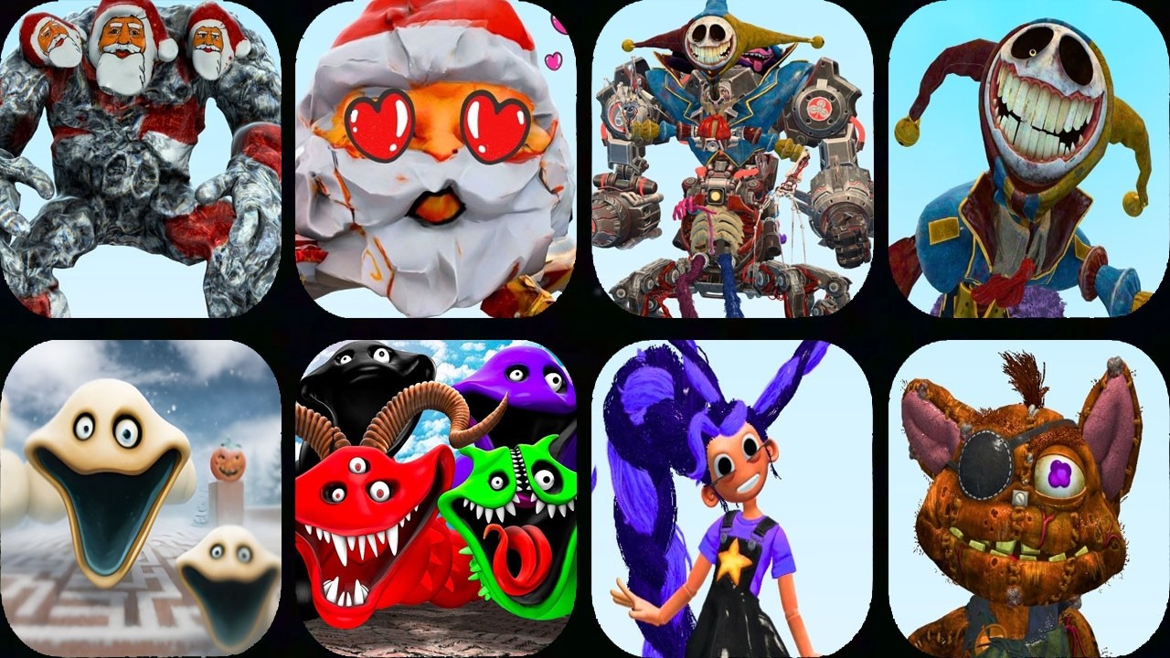 Nextbots In Playground Mod NEW LILY LOVEBRAIDS VS GOO GOO GAGA,HUNGRY WORM In Sandbox In Space
