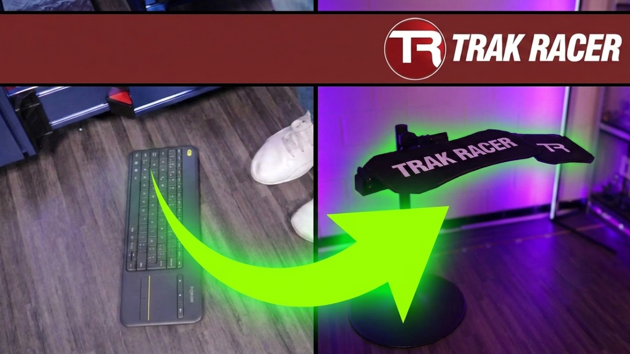 Обзор отдельно стоящей подставки для клавиатуры и мыши Trak Racer | Больше не буду наступать на к...
