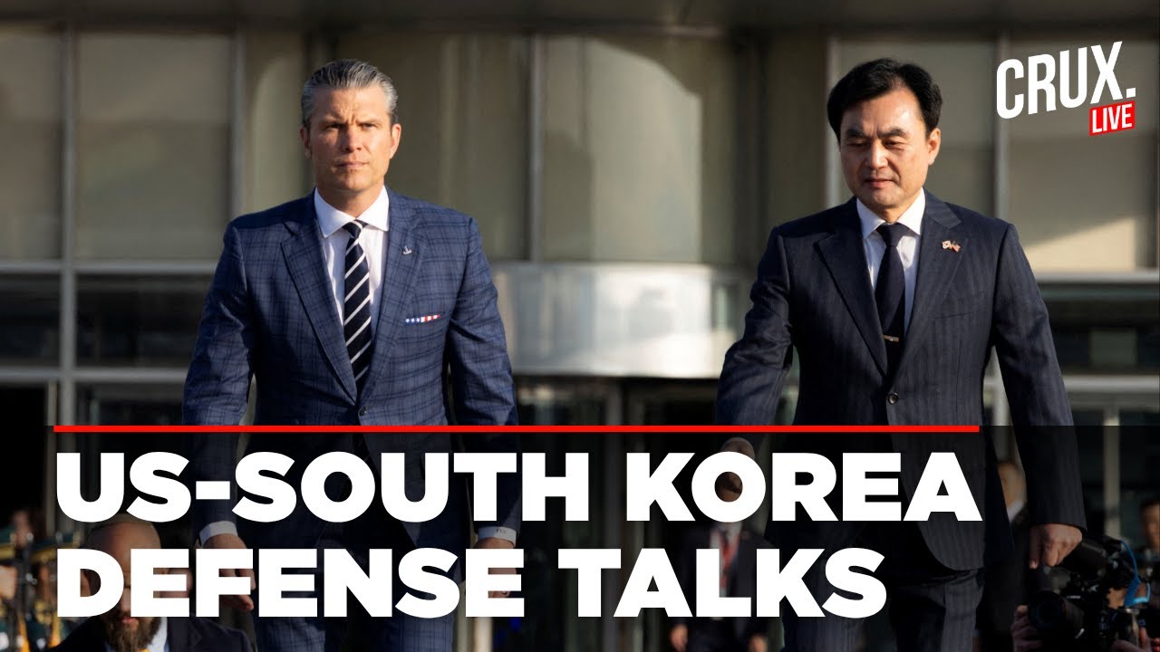 LIVE | US Secretary Of War Pete Hegseth, South Korea’s Ahn Gyu Deliver Joint Remarks| Seoul
