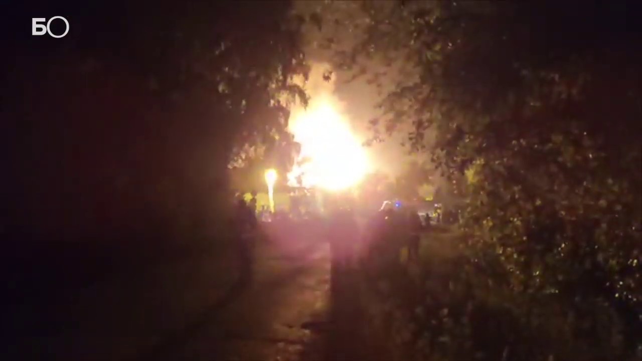 ​Взрыв на газохранилище в Казани. Видео с места происшествия