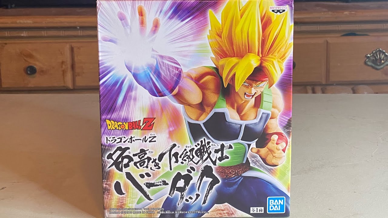 Review/Unboxing Super Saiyan Bardock Figure Dragon Ball Z (Banpresto)