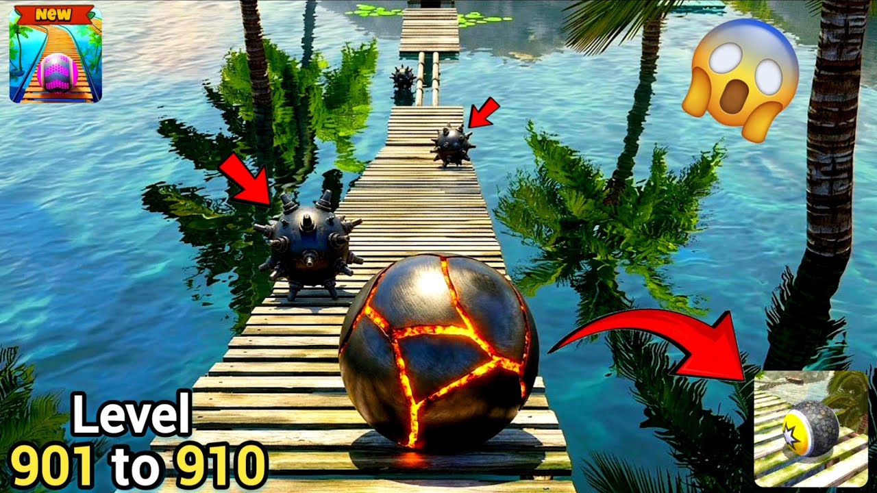 Rollance Adventure Balls | SpeedRun Portal Gameplay Level 901 to 910