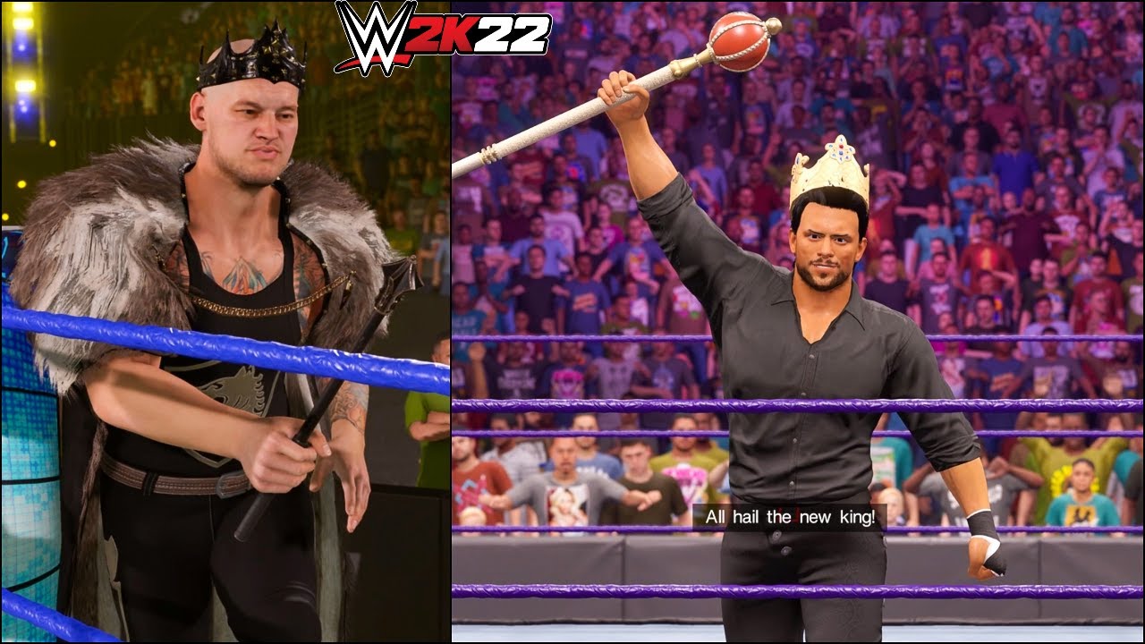 WWE 2K22 My Rise Mode - Rocky WINS King Of The Ring But KING CORBIN Returns To Claim His Throne #16