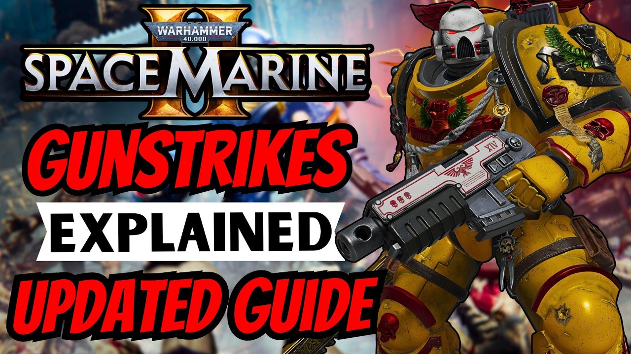 UPDATED 2026 Guide to Gunstrikes in Space Marine 2