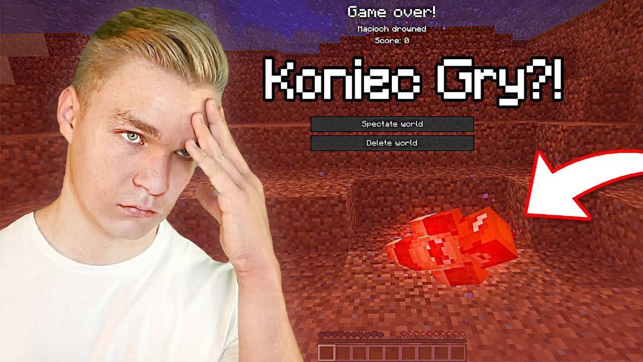 MAM TYLKO 1 ŻYCIE na Survival w Minecraft!