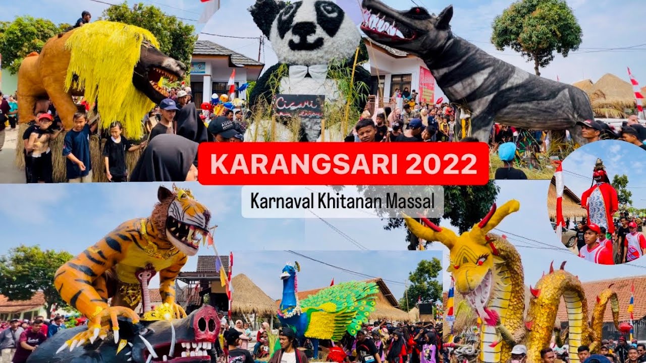 Arak Arakan KARANGSARI 2022 |Karnaval Khitanan Massal Cirebon | FULL VIDEO !!