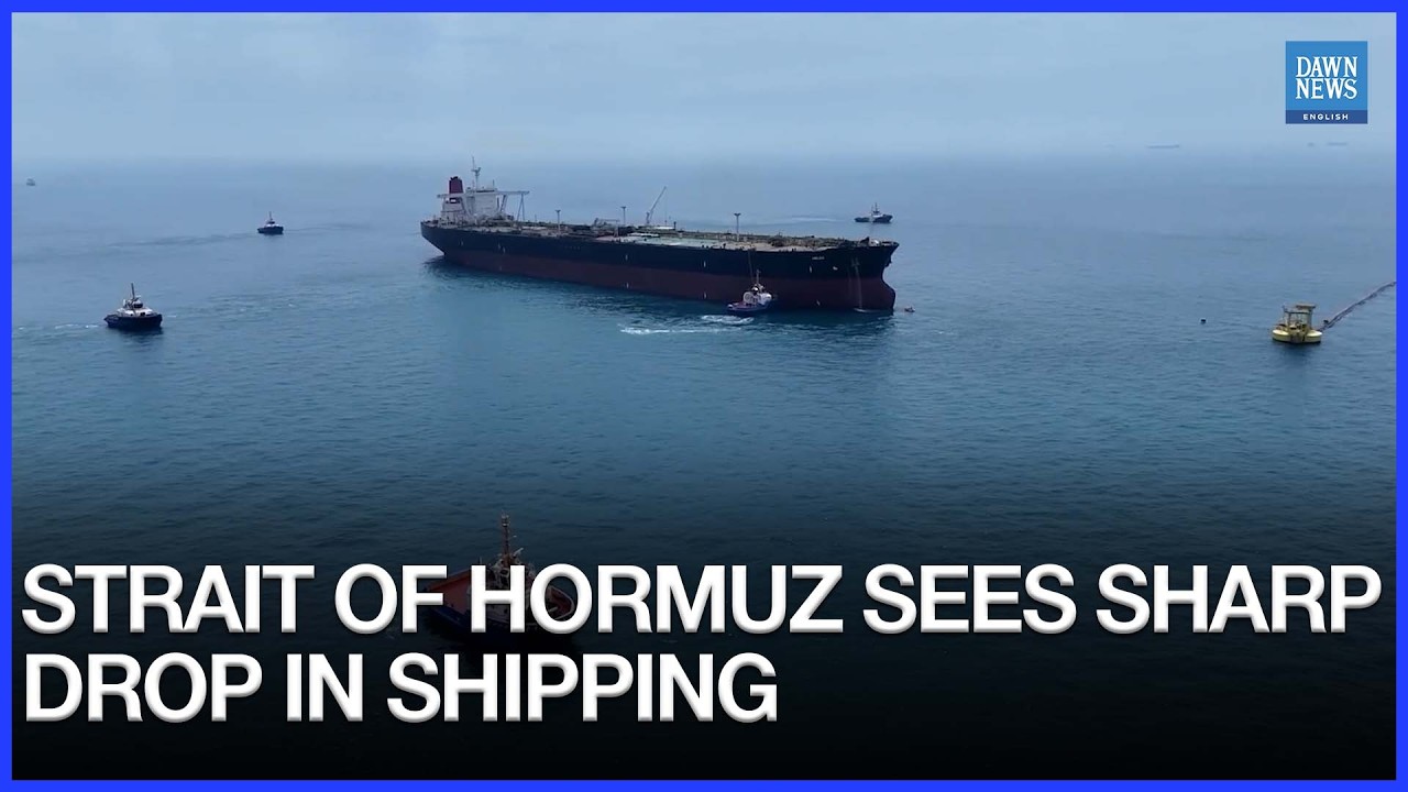 Strait of Hormuz Sees Sharp Drop in Shipping Amid US-Iran Tensions