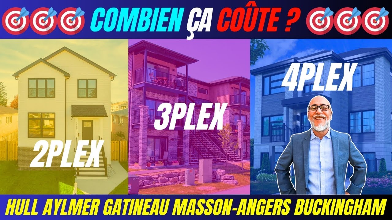 PRIX VENDUS: Duplex Triplex Quadruplex (Gatineau, Hull, Aylmer, Masson-Angers & Buckingham) 🌇