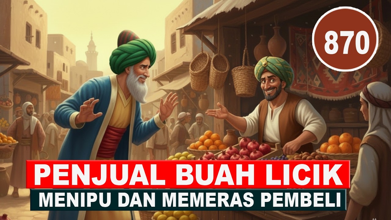 ABU NAWAS DAN PENJUAL BUAH YANG LICIK - HUMOR SUFI