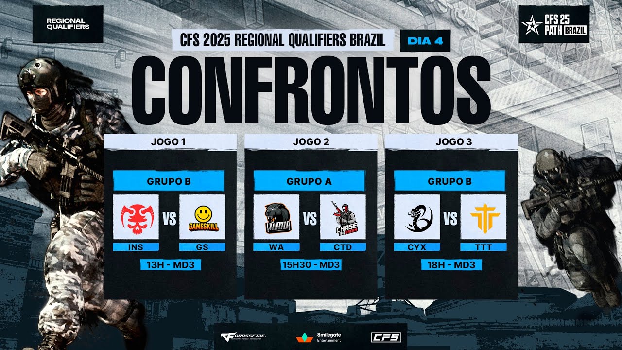 CFS 2025 Regional Qualifiers: Brasil - Dia 4 | CrossFire CF