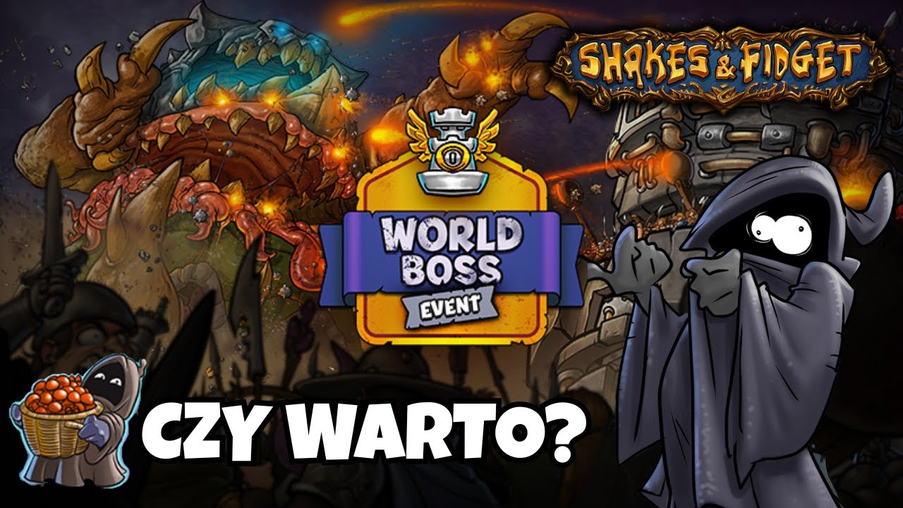 🍄 CZY WARTO GRZYBIĆ WORLD BOSSA? ECO vs P2W | SHAKES & FIDGET | RAJEK