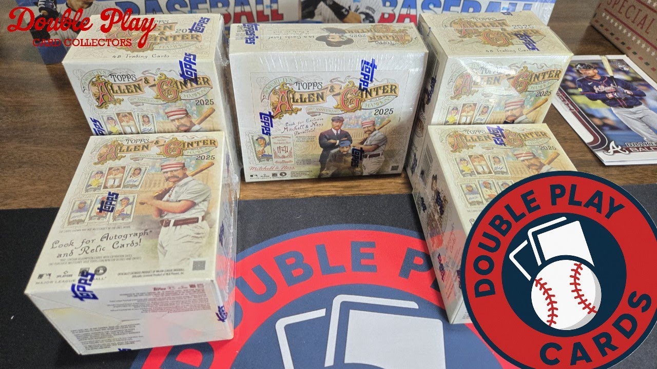 Double Play Cards #10 - 2025 Topps Allen & Ginter Mitchell & Ness Hobby Box