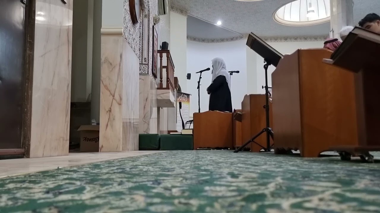 عشائية من سورة عبس للقارئ إسماعيل المقحم