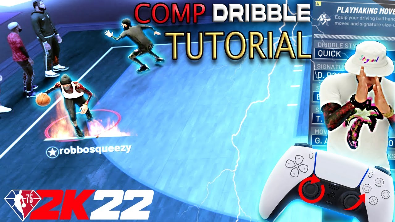NBA 2k22 - Advanced Dribble Tutorial/ Learn All The Best COMP Combos To Create Space !!!