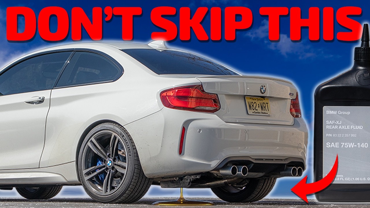 Не пропускайте! Замена жидкости в дифференциале BMW 2 серии своими руками (M2, M240i, M235i, 230i...
