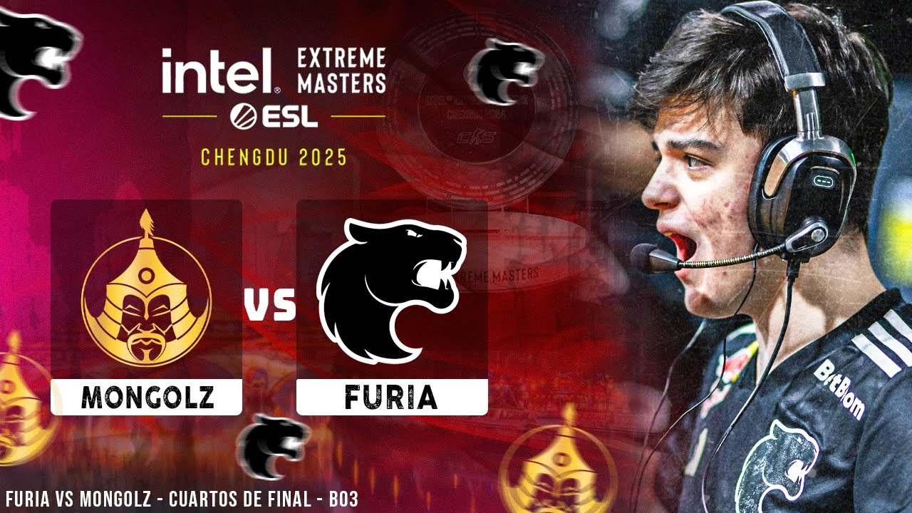 FURIA vs MONGOLZ || IEM Chengdu 2025 || CUARTOS DE FINAL || BO3 || HIGHLIGHTS