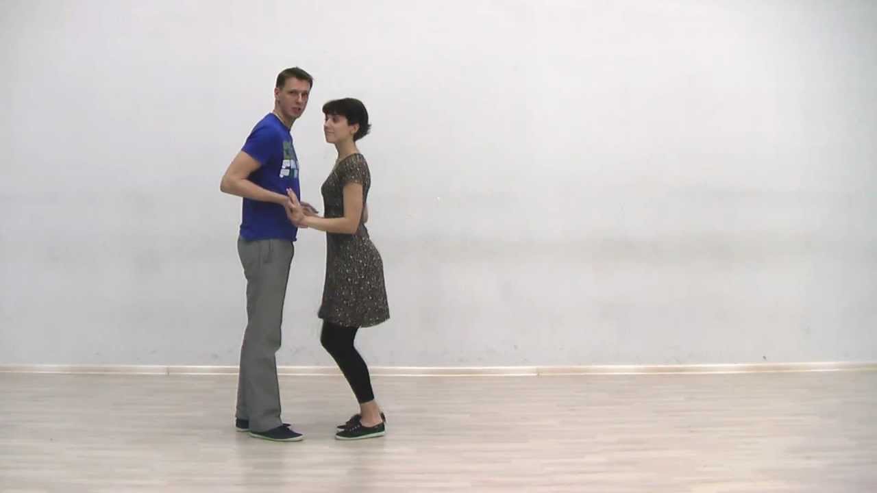 Видео-уроки Буги-вуги (Boogie-woogie). Beginners. Lesson 9. Sugar push (eng subs).