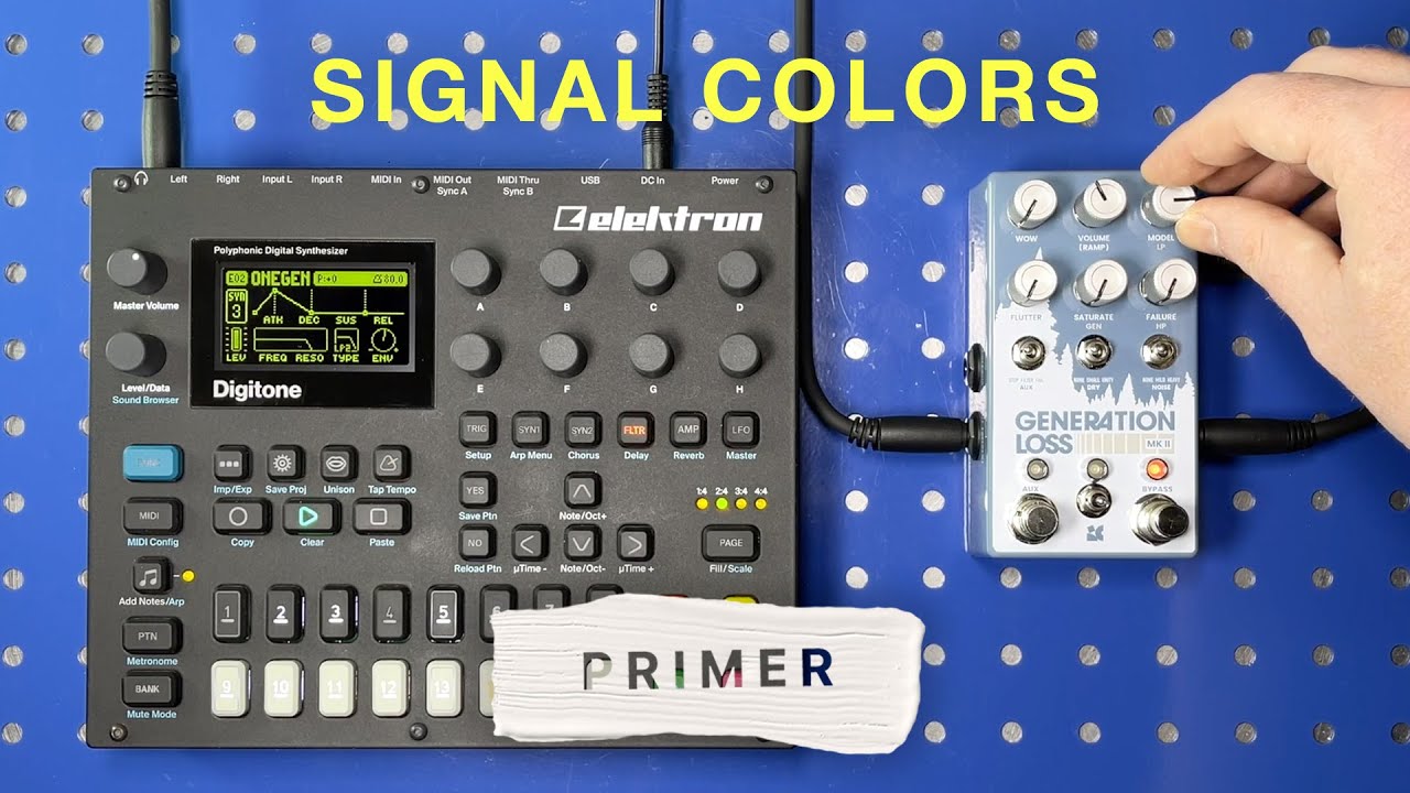 Chase Bliss Generation Loss MKII First Look Primer (Synth Demo w/ Elektron Digitone)