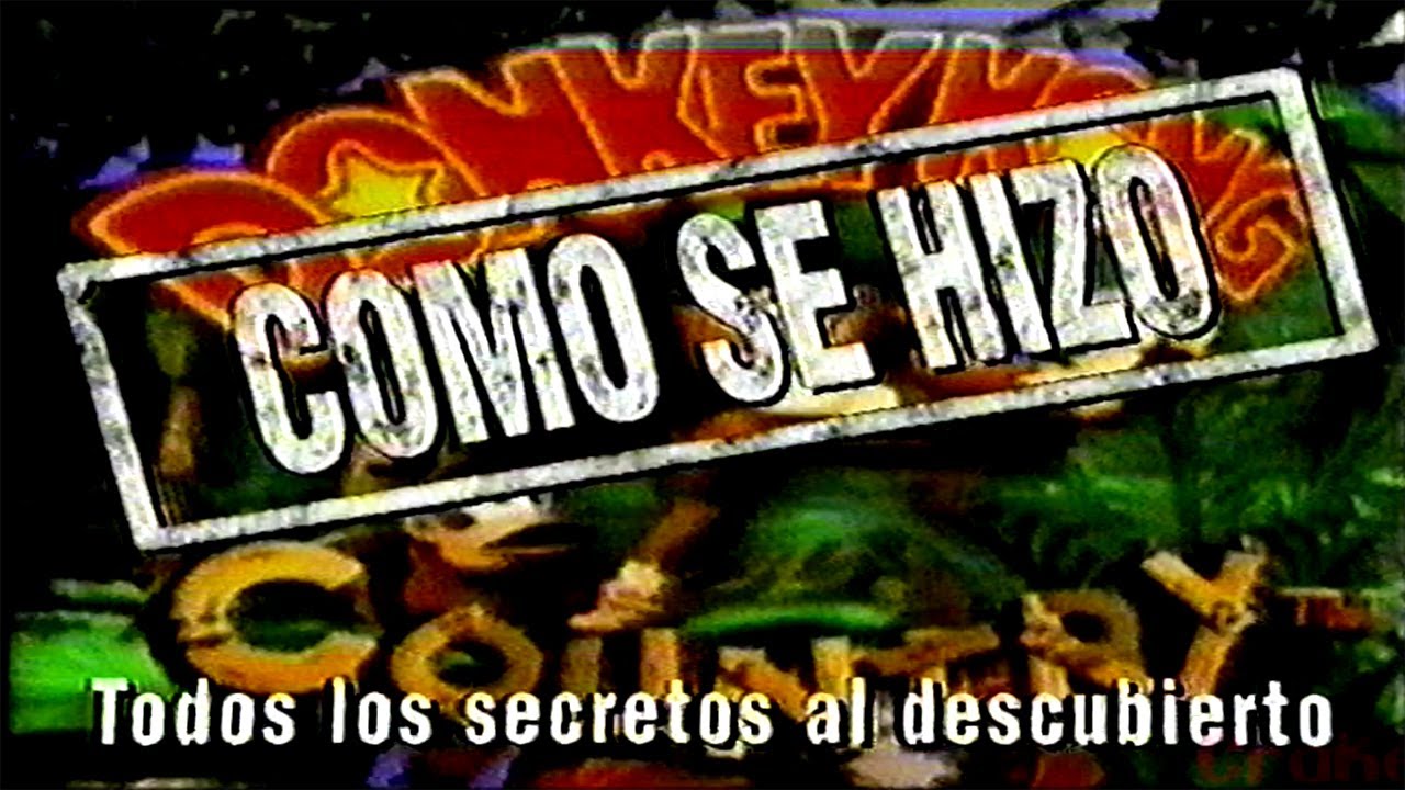 VHS Videojuegos Retro - Donkey Kong Country Como se hizo 1994 (COMPLETO)