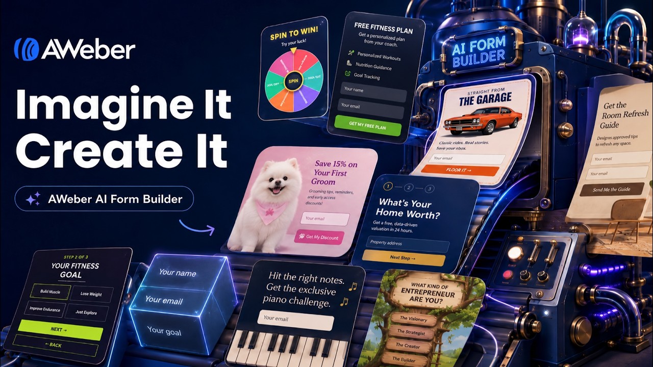 How to use AWeber's AI Signup Form Builder
