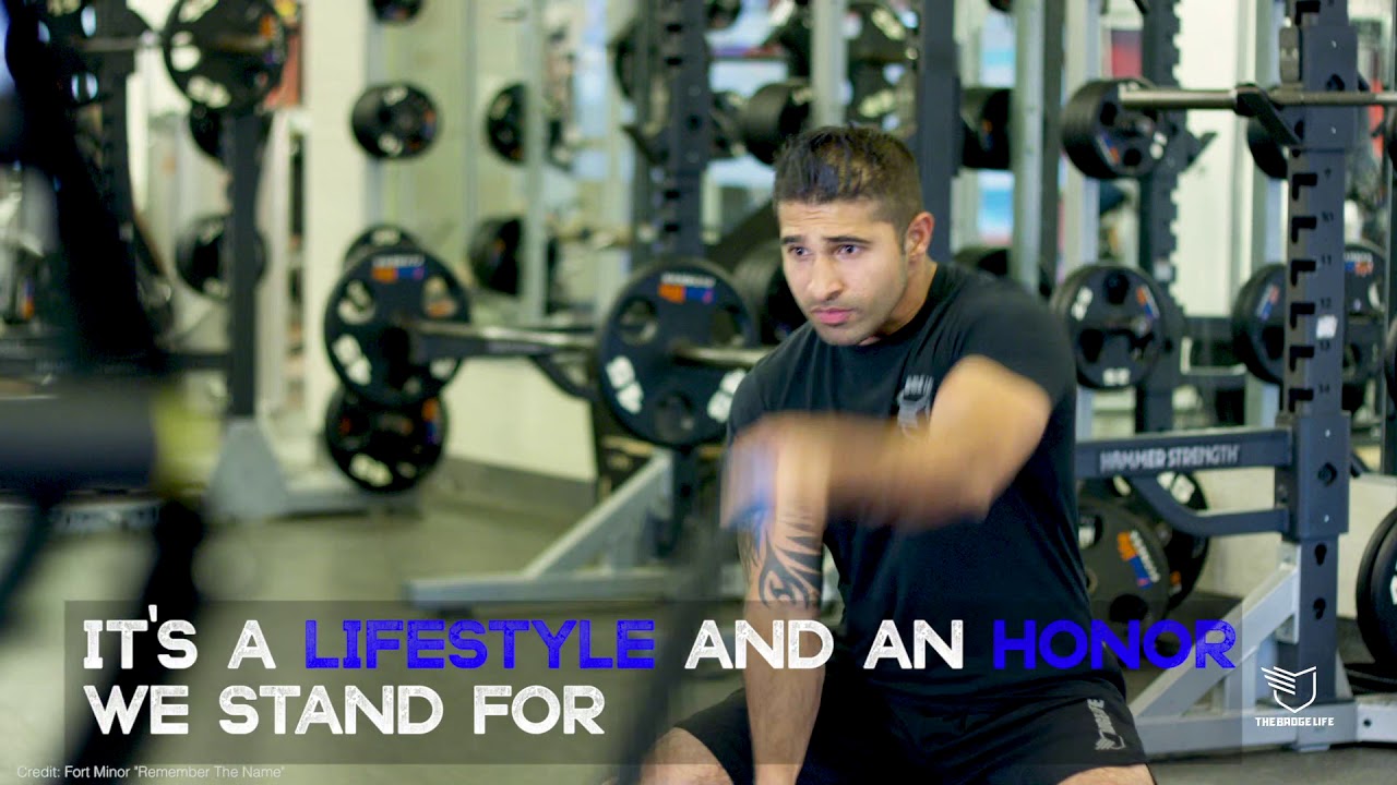 The Badge Life Fitness Apparel Video