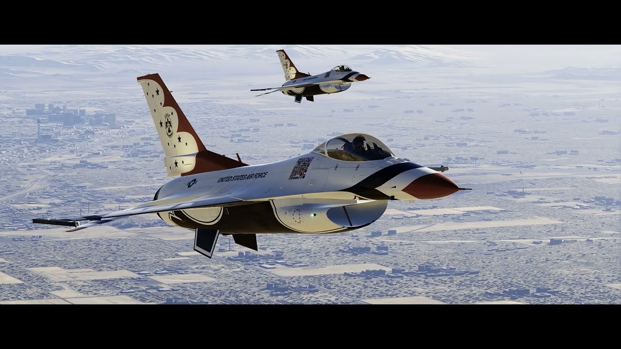 vFS F-16 VIPER CLUB SQUADRON - 2 YEARS ANNIVERSARY AIRSHOW #dcsworld