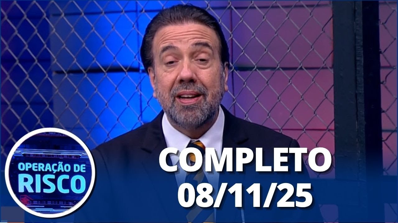 Opera&ccedil;&atilde;o de Risco: Traficante pastor, roubo e mais (08/11/25) | Completo