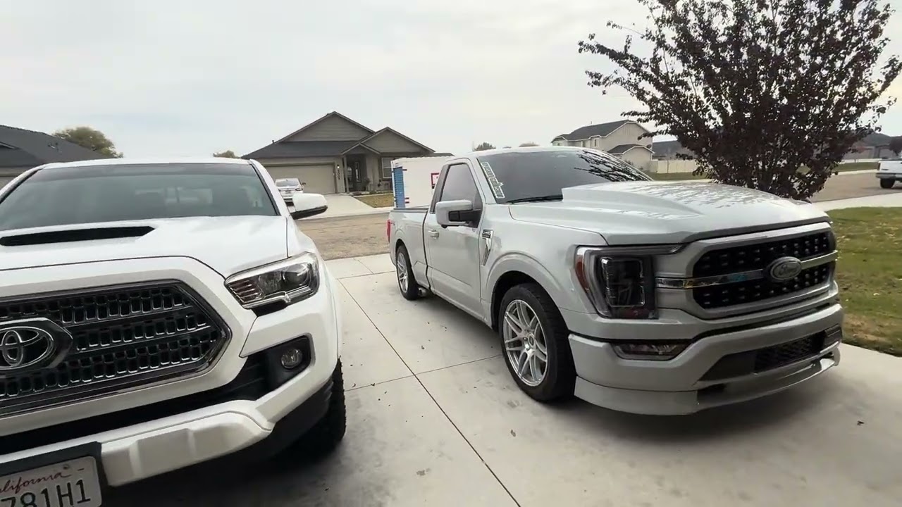 F150 coyote gets gt350 intake manifold upgrade!!