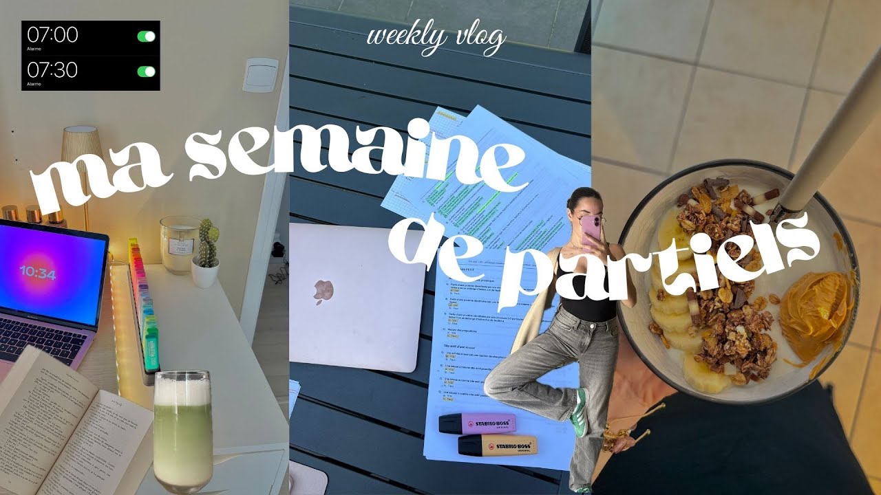 VLOG : ma semaine de partiels