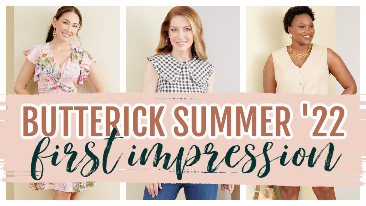 Review: Butterick Summer 2022 Sewing Patterns