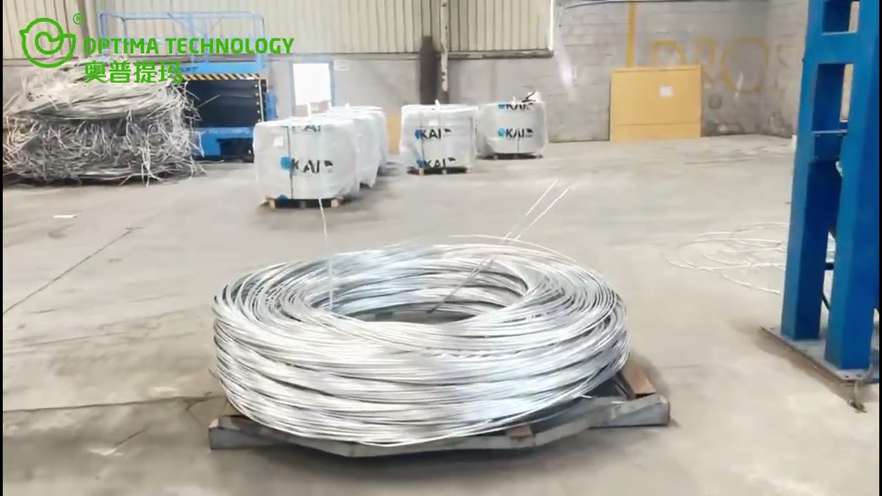 High speed aluminum rod rewinding machine (take-up machine)