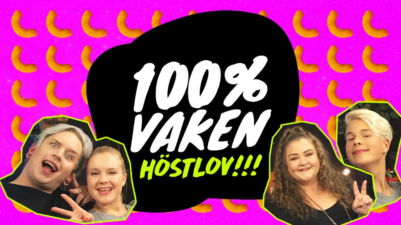 100% Vaken Höstlov med Felicia Bergström, Daniel H, Beas liv och Jimmie Star