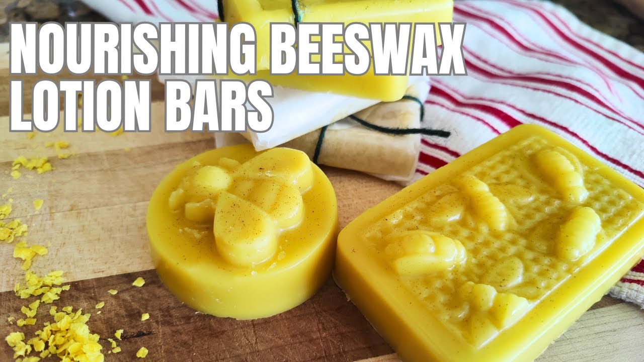 DIY Beeswax Lotion Bars Recipe