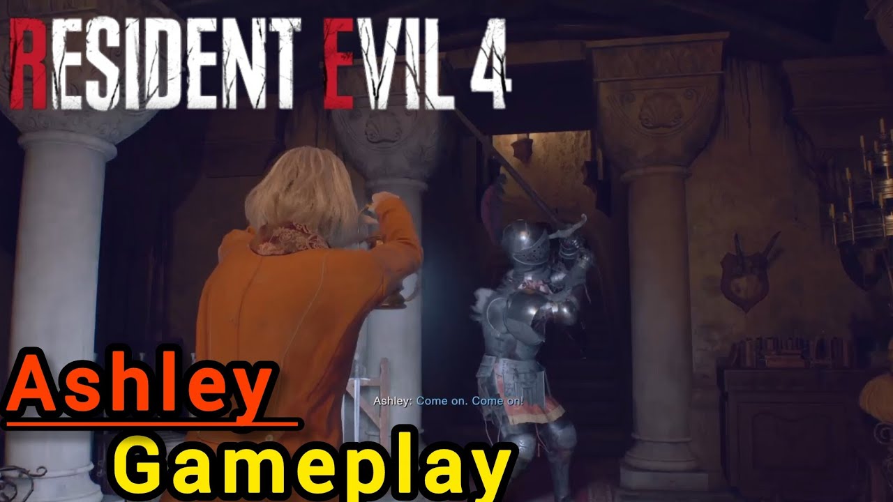 Playing As Ashley in Resident Evil 4 
