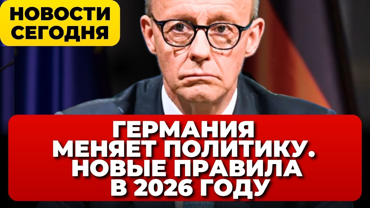 Германия меняет политику. Кого депортируют из Германии в 2026 году. Новые правила. Новости сегодня