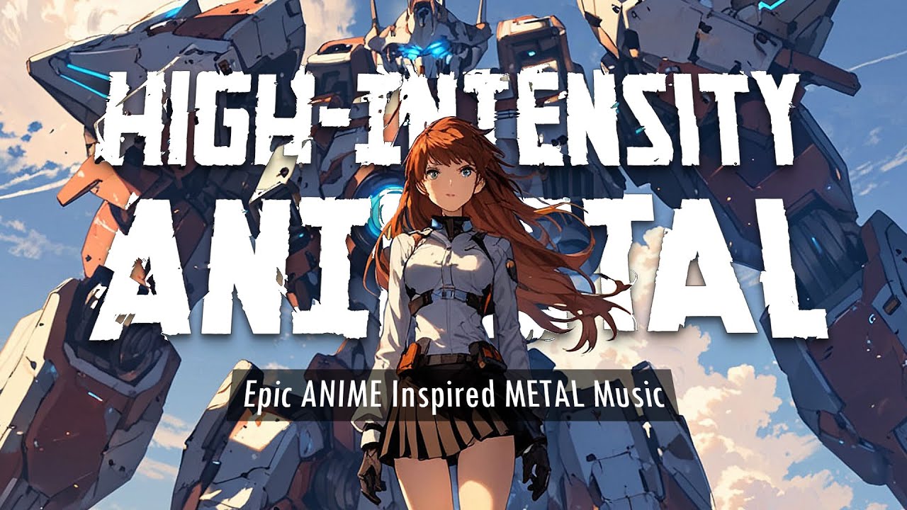 High-Intensity AniMetal | Epic Battle Music Mix for Focus & Motivation