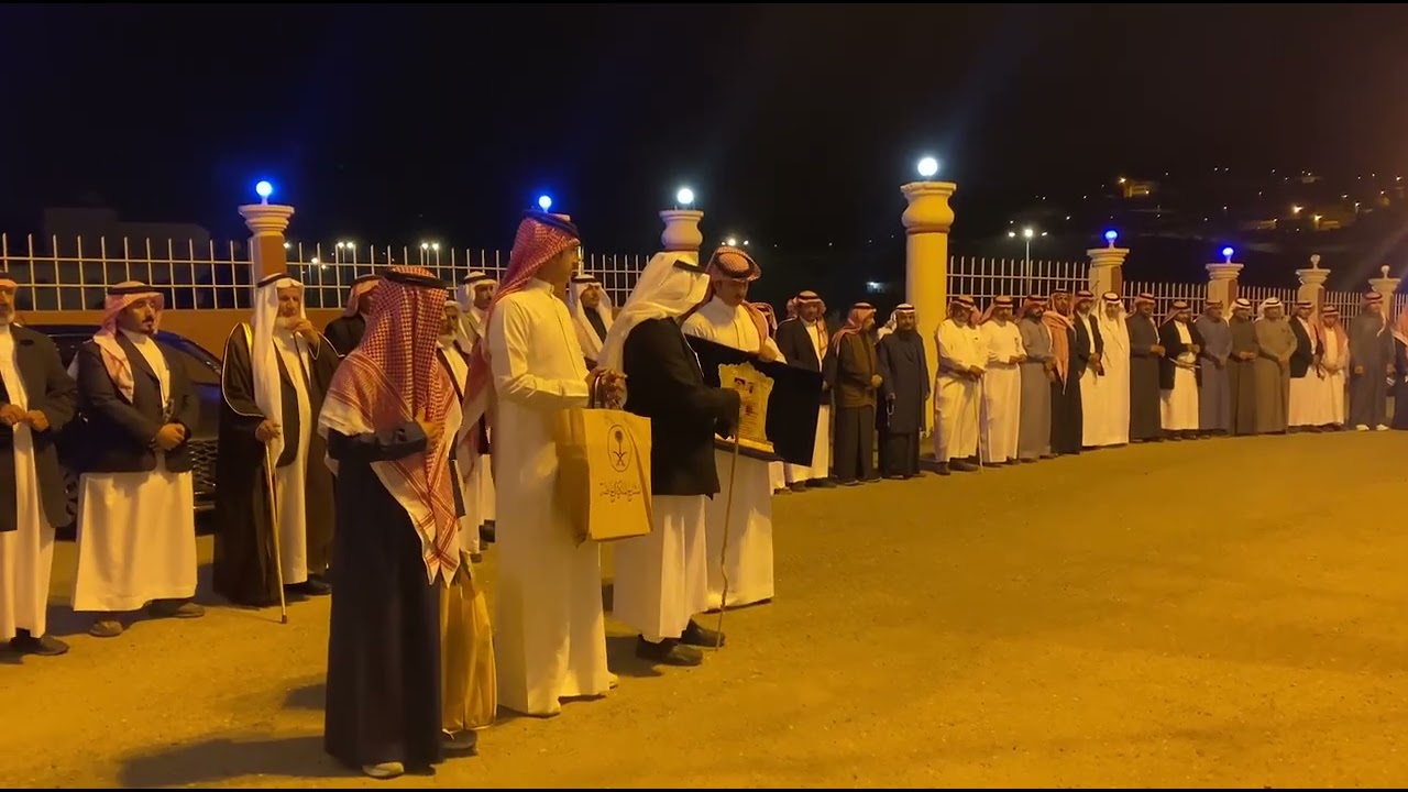 مدقال قبيلة آل عبيد في تكريم شيخ قبيلة المضفاه الشيخ / عبدالعزيز بن بن علي بن جرمان