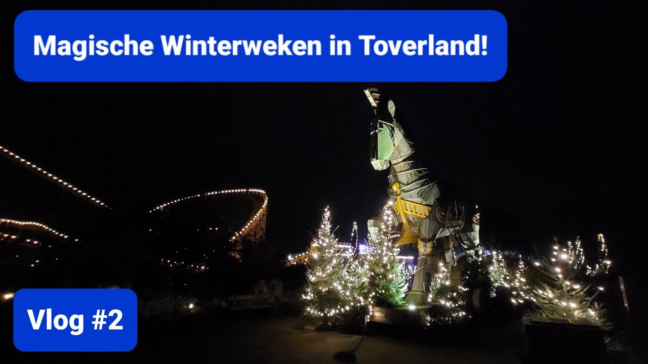 Magische Winterweken in Toverland! (Vlog #2)