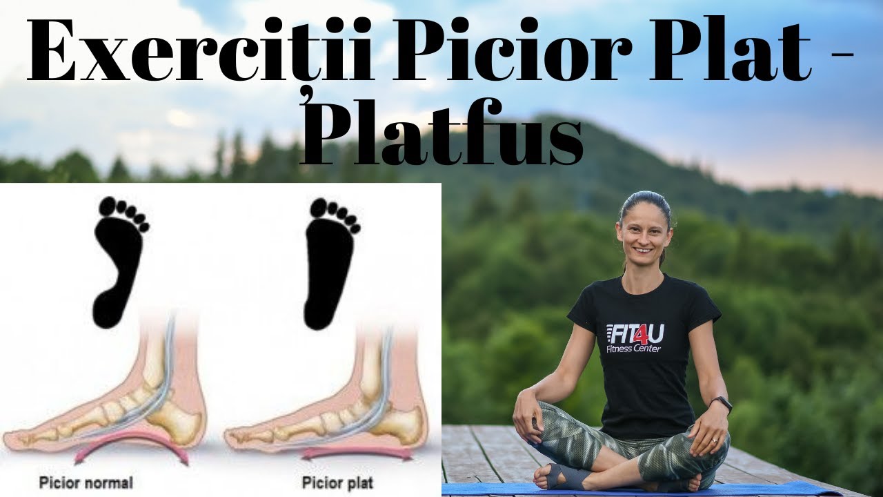 Exerciții pentru picior plat/platfus din așezat