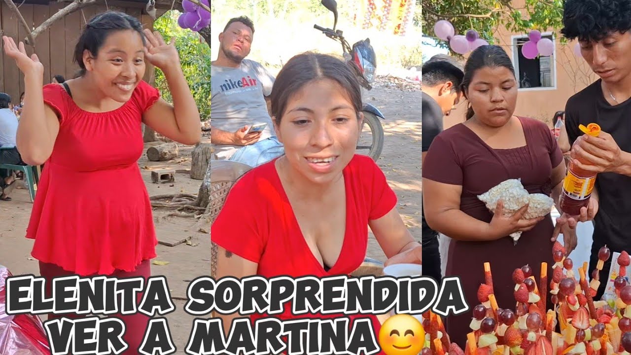 ‼️Elenita Queda Sorprendida Ver a Martina😱Rosi y Ever Partieron El Pastel😊