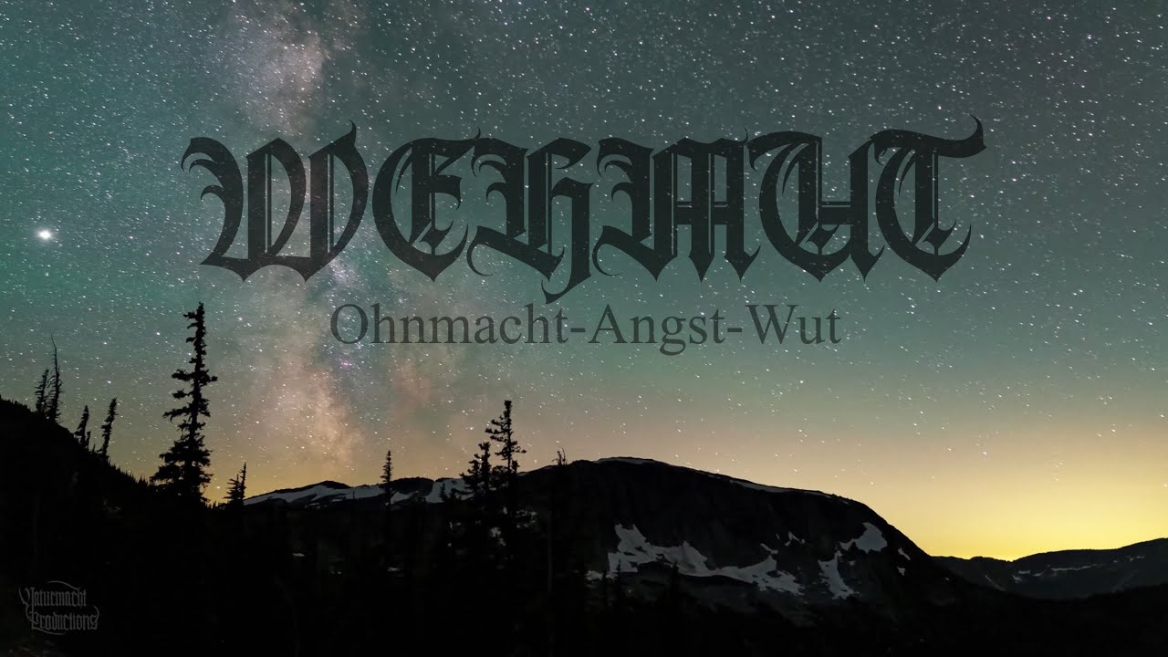 WEHMUT - Ohnmacht-Angst-Wut (Atmospheric Post Black Metal - official video)