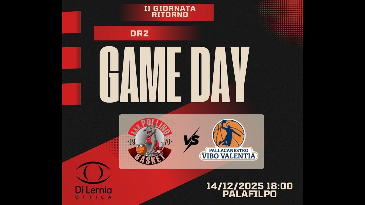 DR2 - Pollino Basket vs Vibo Valentia - Campionato DR2 Calabria - stagione 25/26