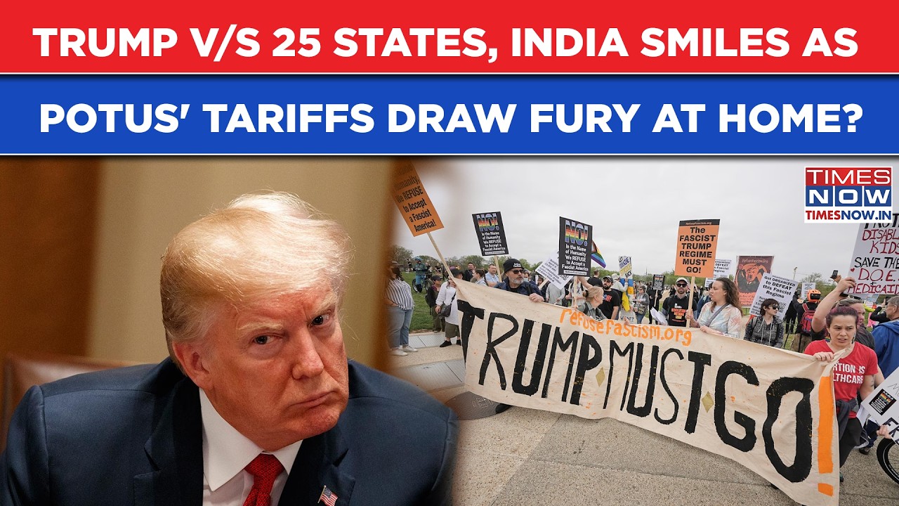 Trump V/S 25 States War Rages, India Smiles As POTUS' Tariffs Draw Fury At Home Amid Iran War?