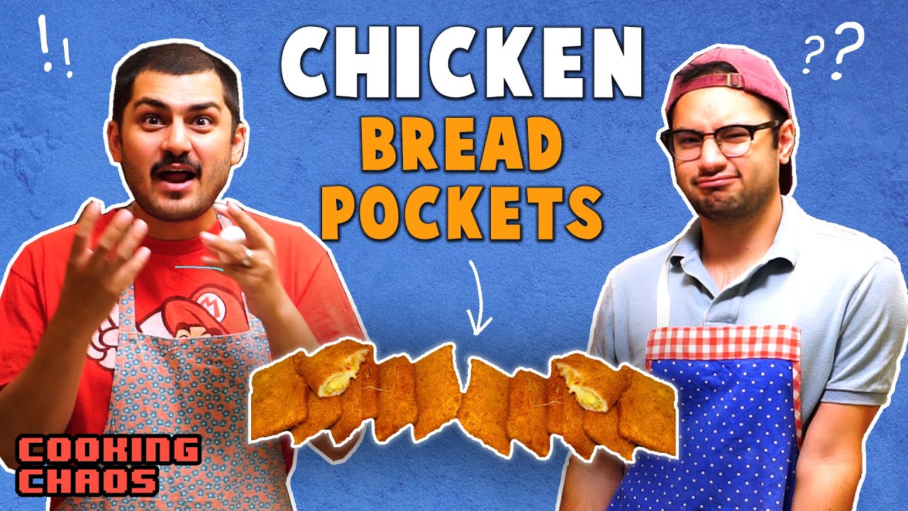 We made Chicken Bread Pockets from Instagram | Cooking Chaos