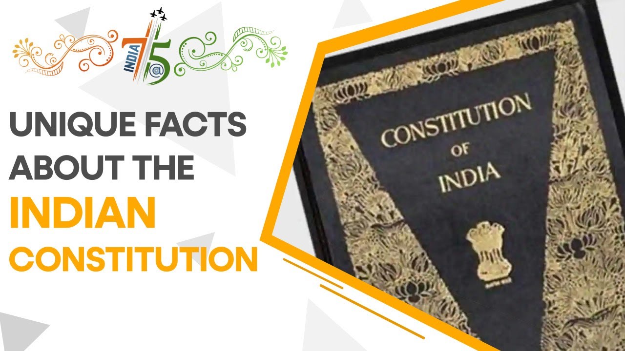 India@75: Unique facts about the Indian Constitution