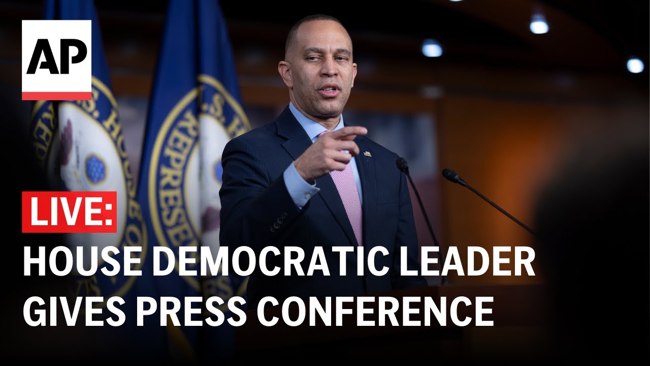 LIVE: House Democratic leader gives press conference