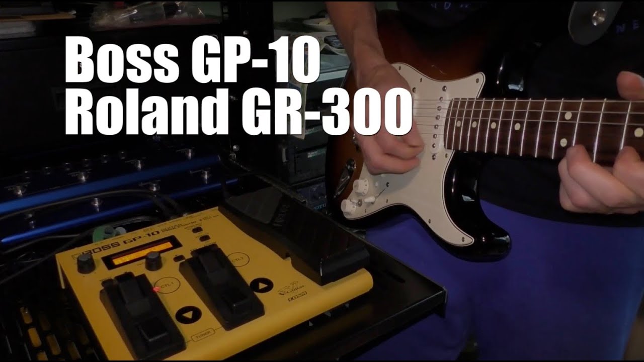 Boss GP-10 Pat Metheny GR-300 Solo Sound Vintage Analog Guitar Synthesizer