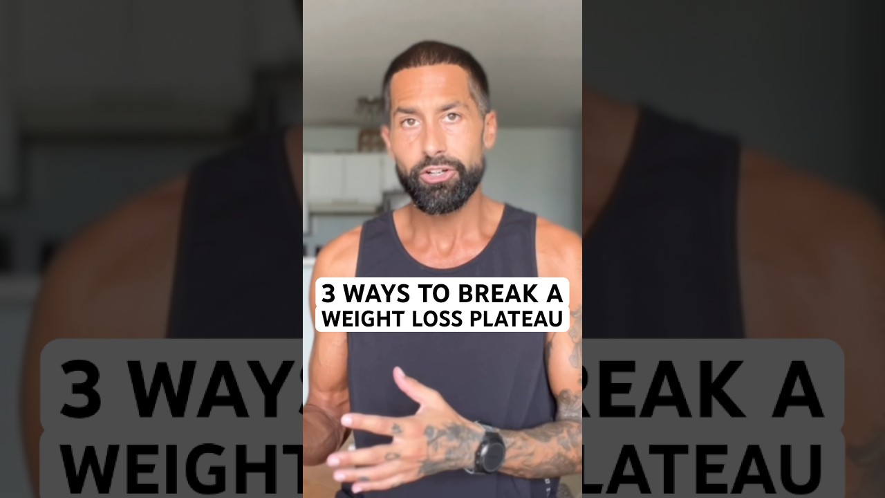 3 ways to break a weight loss plateau