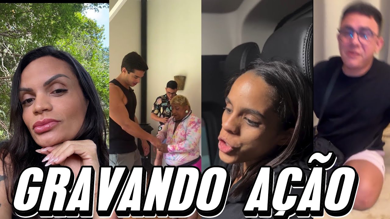  💣BIANKA NICOLI🌹VANESSA❤️E PATIXA🔥 PROMOVEM🚨UMA GRANDE CONFUSÃO🤬NA GRAVAÇÃO🎥DO SÍTIO 