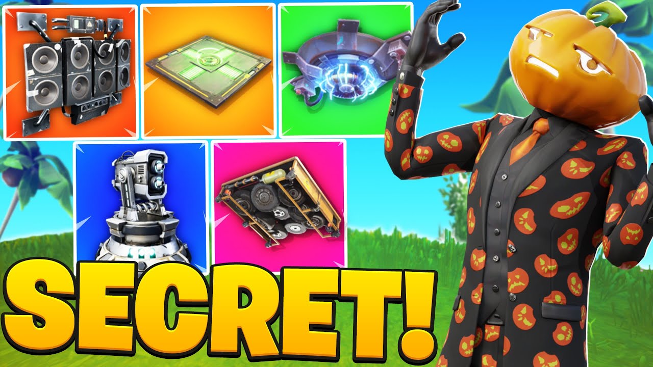 SECRET Fortnite Traps That MIGHT BE ADDED..